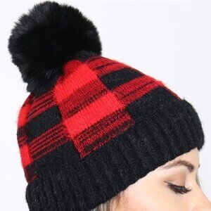FLEECE LUMBERJACK BEANIE